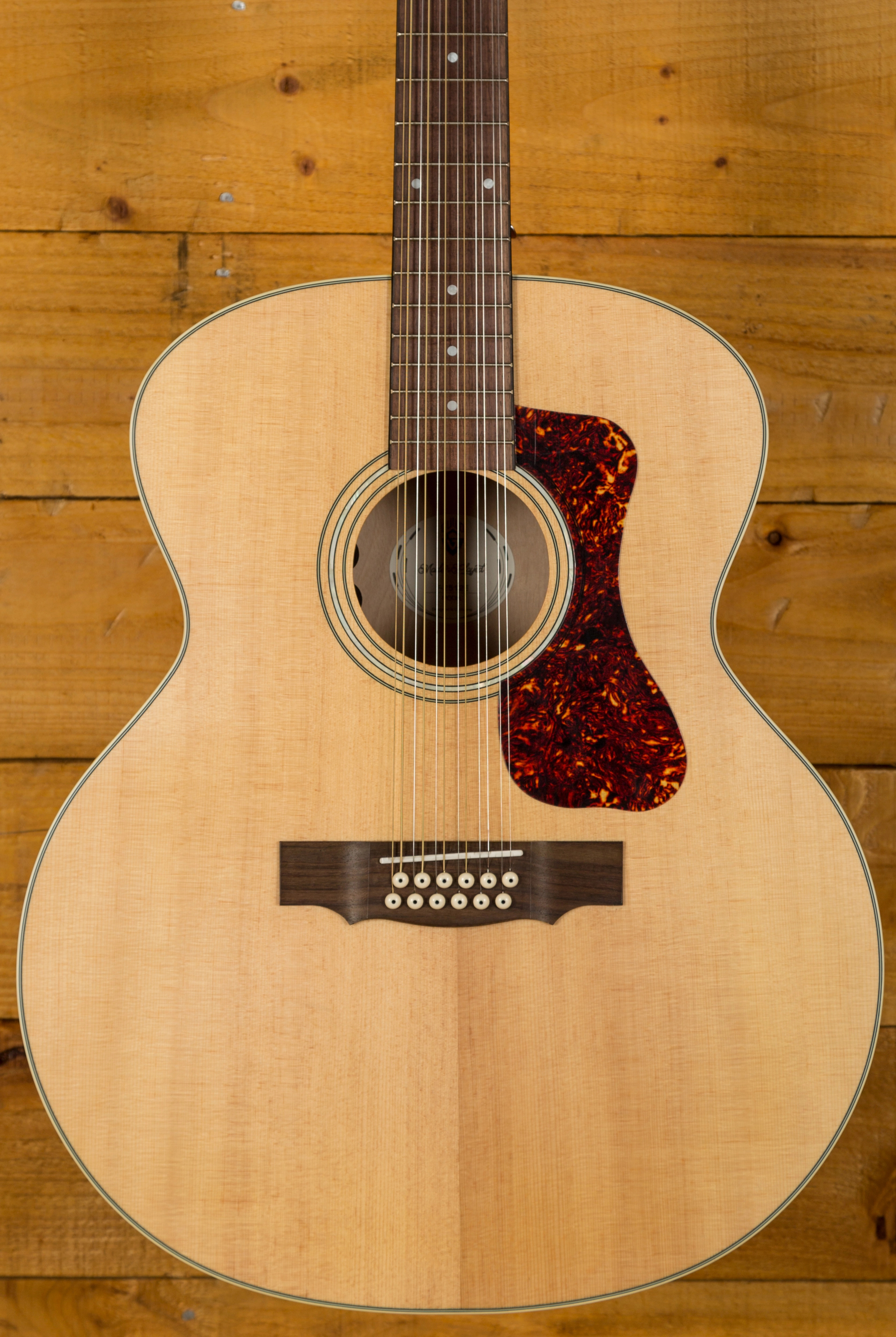 Guild F2512E 12String Electro Acoustic Natural Peach Guitars