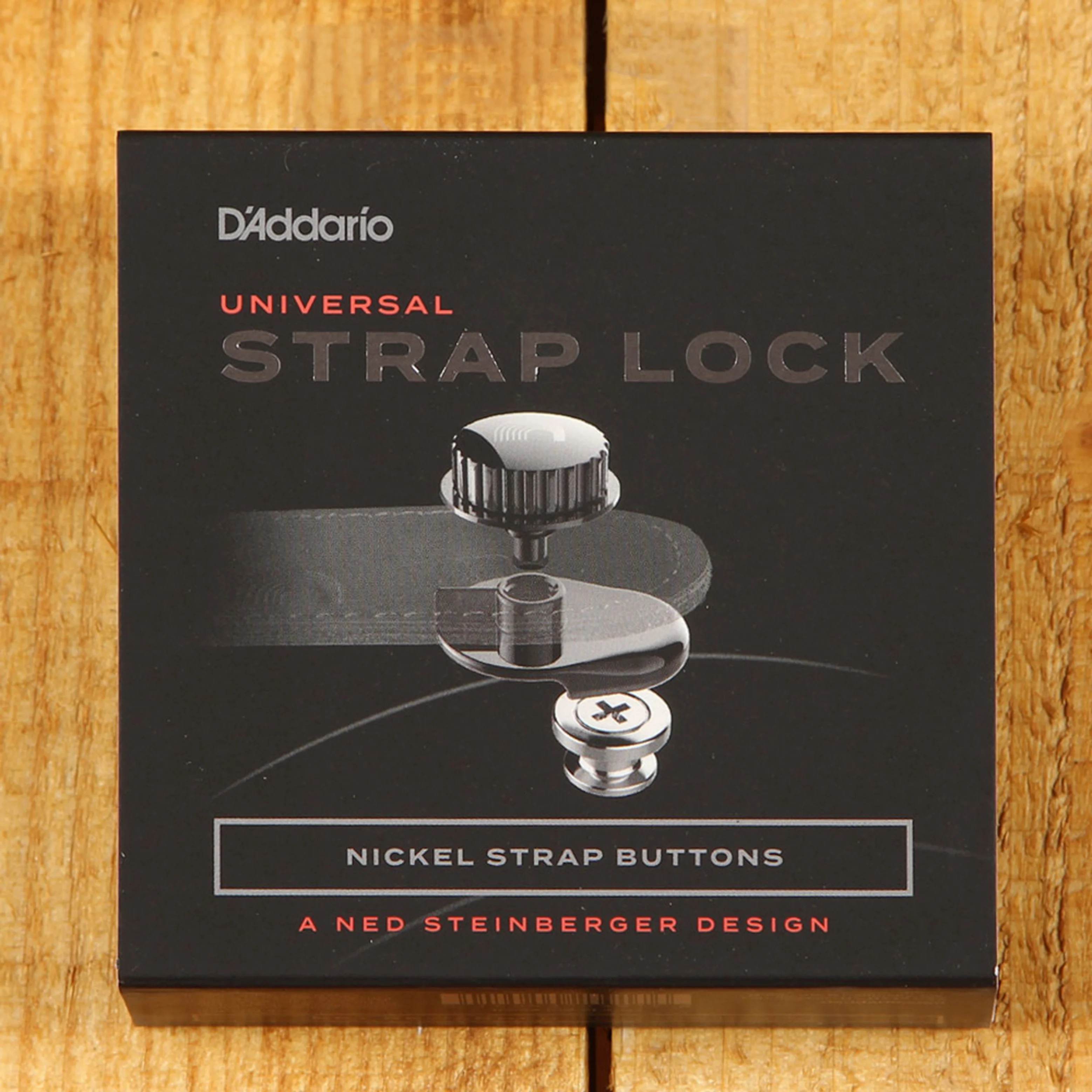 D'Addario NS Strap Lock System Peach Guitars