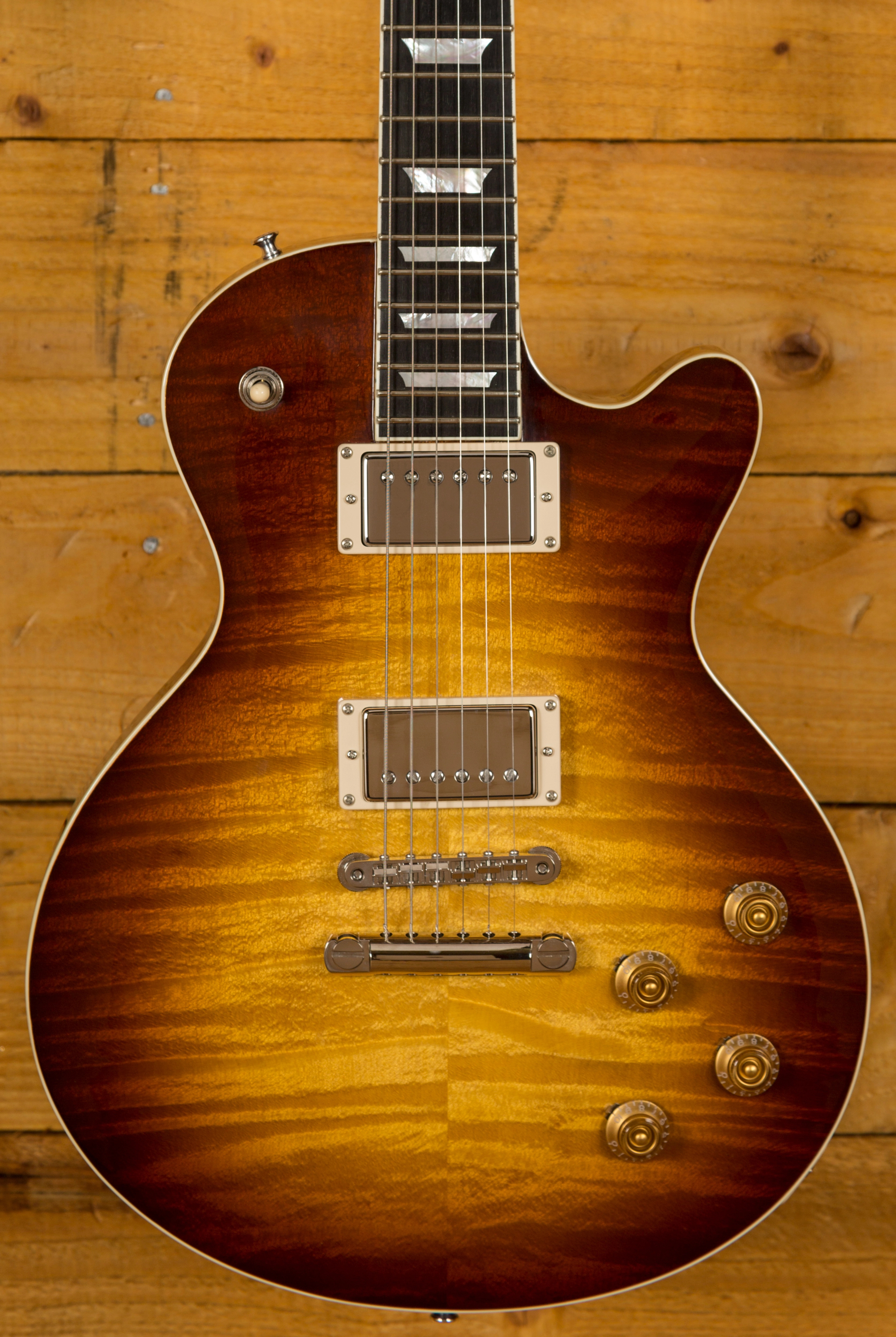 Eastman SB59 Goldburst Used Peach Guitars