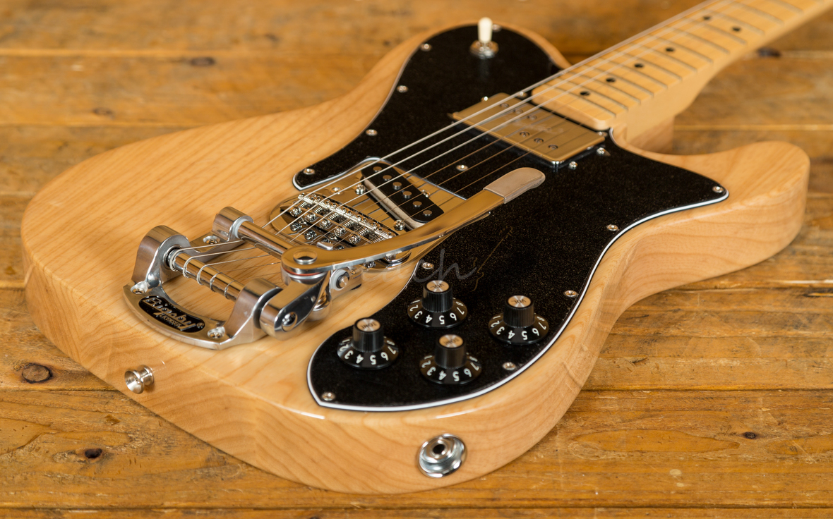 Fender 72 Tele Custom Natural Bigsby - Peach Guitars