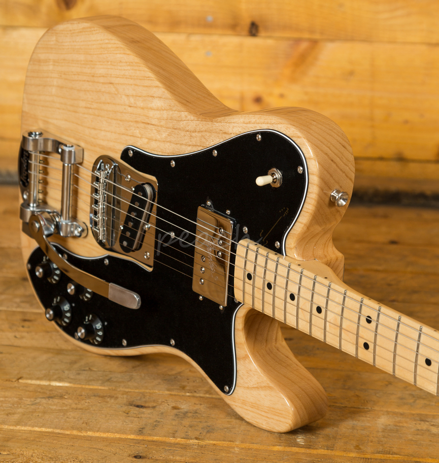 Fender 72 Tele Custom Natural Bigsby Peach Guitars