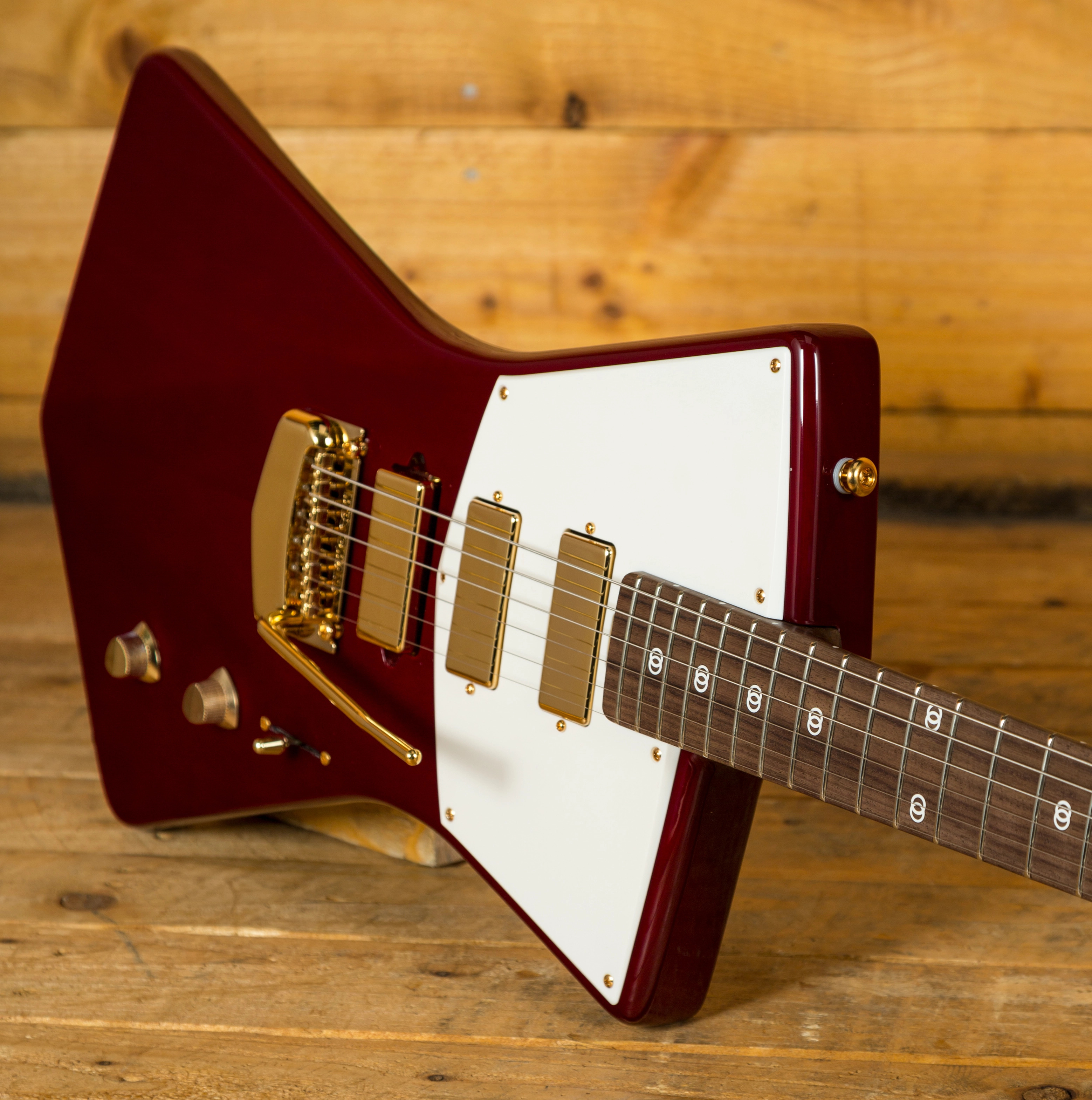 Music Man St. Vincent Heritage Red Peach Guitars