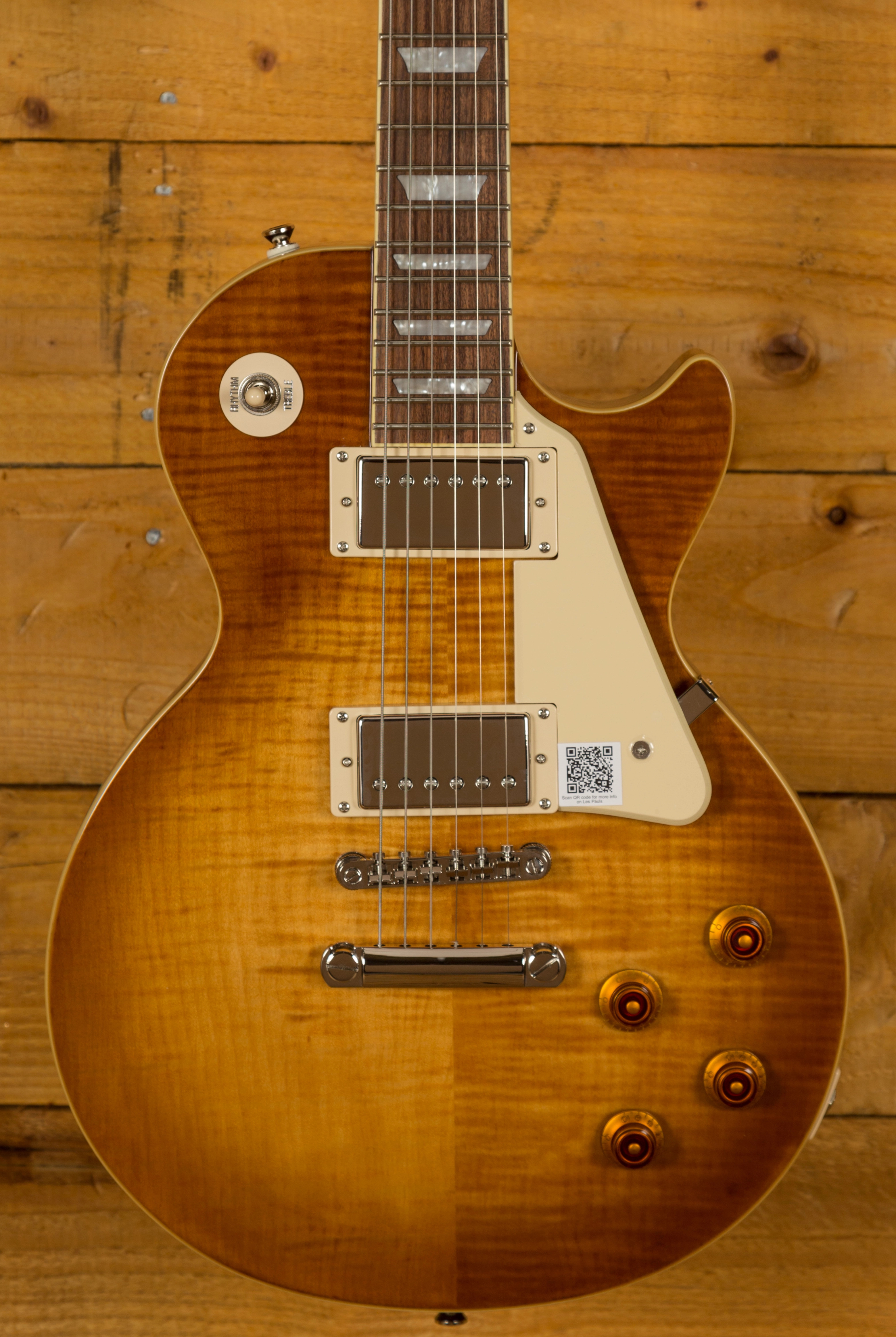 Epiphone Les Paul Standard Plus Top Pro Mohave Fade Peach Guitars