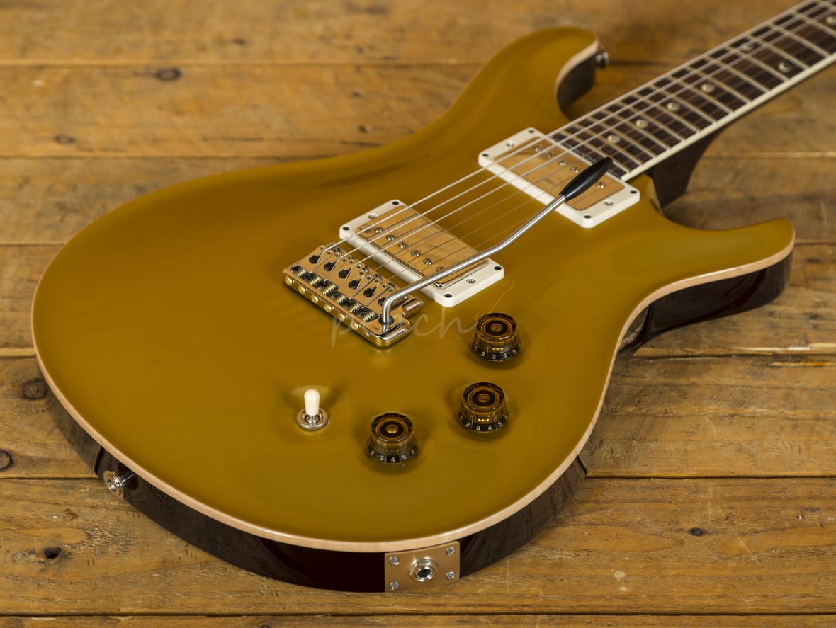 Prs Dgt Gold Top Moons Peach Guitars