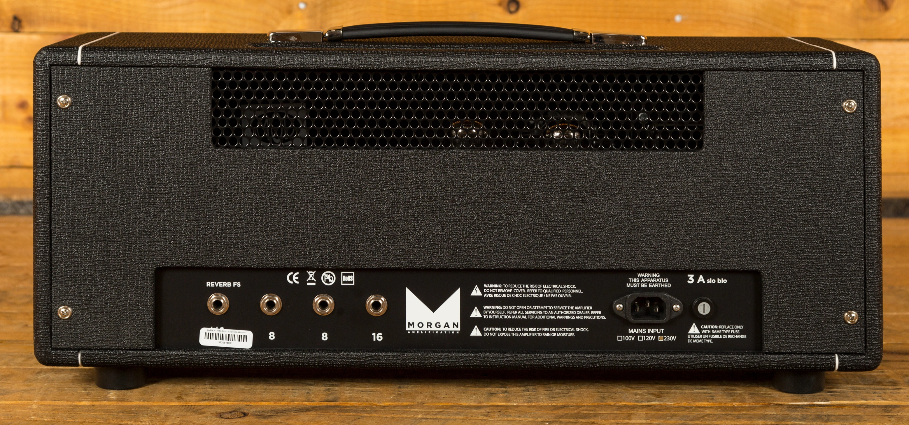 SW50R Head Black Peach Guitars