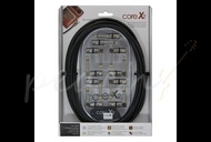 Core X2 GK20 DIY Cable Kit 20ft cable with 8 angle & 2 Straight Jacks