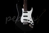 Squier Deluxe Hot Rails Strat Black