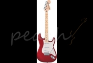 Squier Standard Strat Maple Neck Candy Apple Red