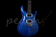PRS Custom 24 2011 Spec Blue Burst 10 Top