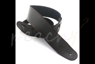 DSL SGE25-15-2 Leather 2.5" Black with Brown Stitching