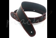 DSL SGE25-15-5 Leather 2.5" Black with Orange Stitching