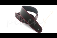 DSL SGE25-15-6 Leather 2.5" Black with Red Stitching