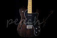 Fender Modern Player Tele Thinline Deluxe Black Trans