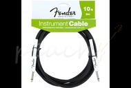 Fender 10ft Straight instrument cable black