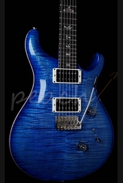 PRS Custom 24 2011 Spec Blue Burst 10 Top