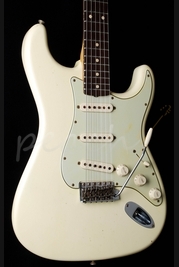 Fender Custom Shop Tone Machine 62 Relic Strat Aged Vintage White