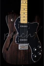 Fender Modern Player Tele Thinline Deluxe Black Trans