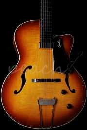 Godin 5th Avenue Jazz Cognac burst HG with case