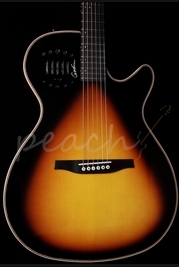 Godin Multiac Steel Duet Ambiance Sunburst HG with Bag