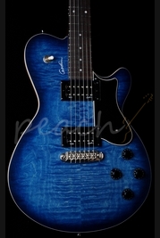 Godin Core Denim Flame Semi gloss HB with gig bag