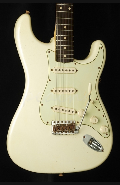 Fender Custom Order Tone Machine Strat Aged Olympic White
