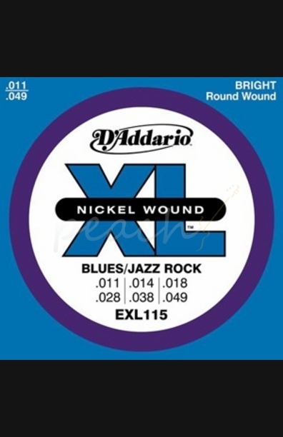 D'addario EXL115 11-49
