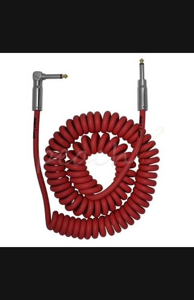 Bullet Cable Mini Coil 10ft Red