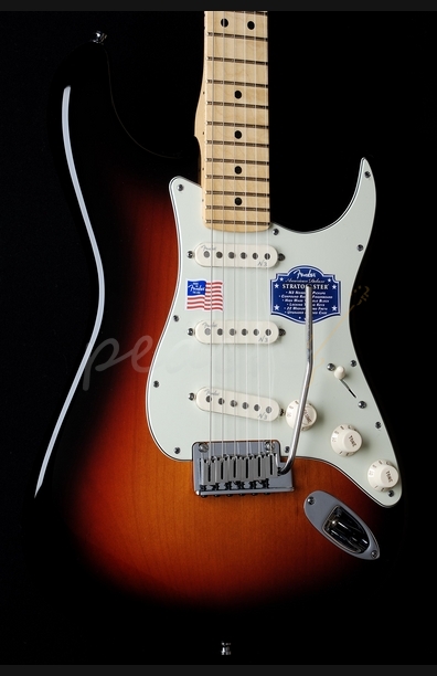 Fender American Deluxe Strat Maple Neck 3 Tone Sunburst