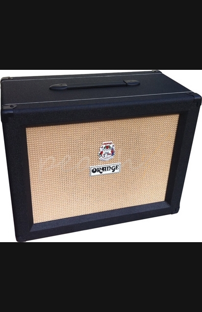 Orange PPC-112 Black 1x12" Cab