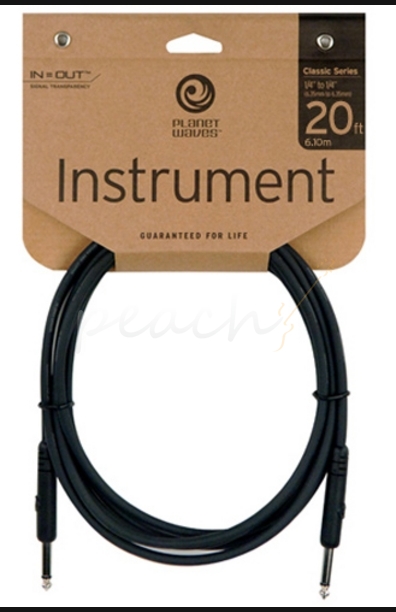 Planet Wave 20Ft Classic Series Cable
