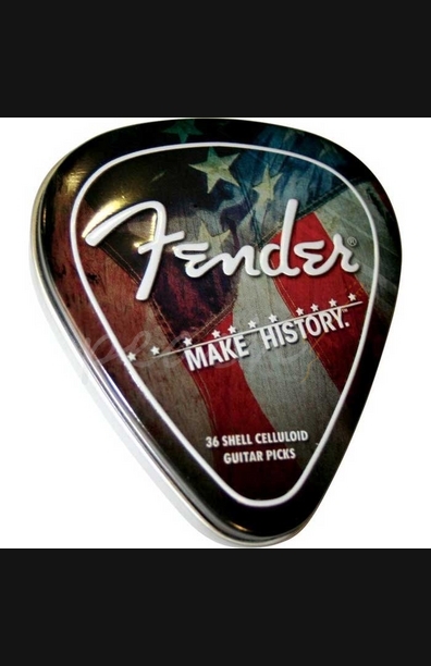Fender 351 "Make History" Pick Tin