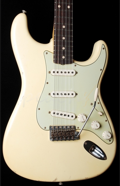 Fender Custom Shop 62 Tone machine Relic - Reverse Headstock