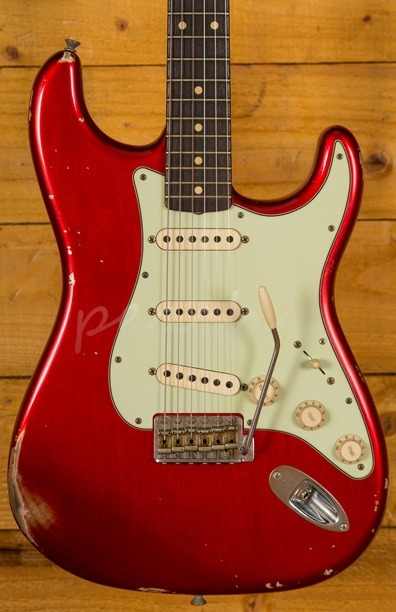 Fender Custom Shop 60 Stratocaster Relic Candy Apple Red Fender Custom Shop 60 Stratocaster Relic Candy Apple Red